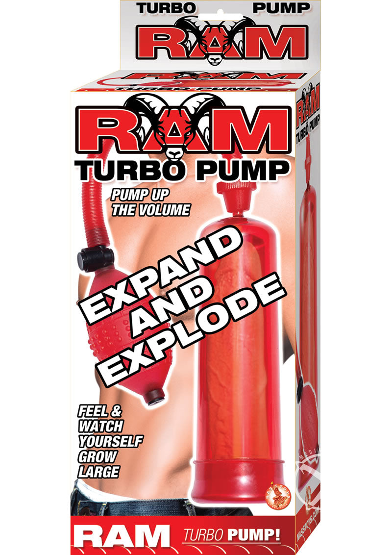 Ram Turbo Pump Penis Pump - Red