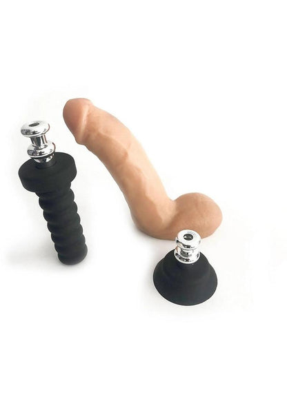 Rascal Jock Adam Silicone Cock Dildo with Silicone Handle Or Suction Cup Base