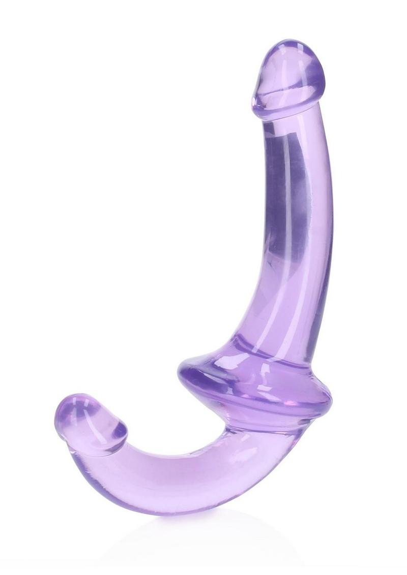 Realrock Crystal Clear Strapless Strap-On 6 - Clear/Purple