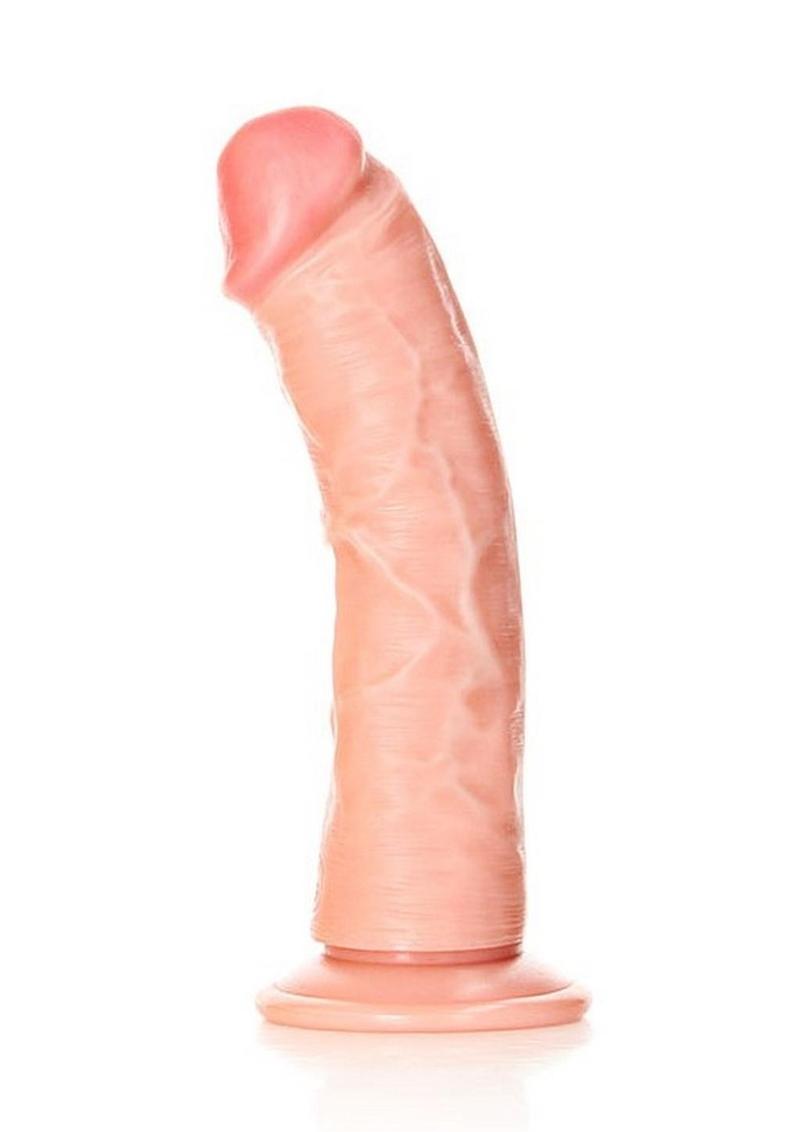 Realrock Curved Realistic Dildo with Suction Cup