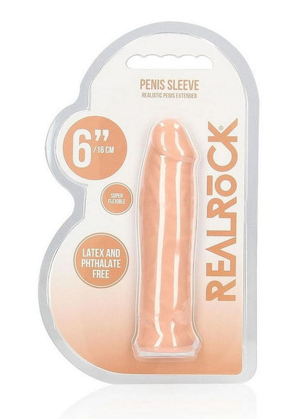 Realrock Skin Penis Extender - Vanilla - 6in