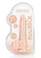 Realrock Skin Realistic Dildo with Balls - Vanilla - 7in