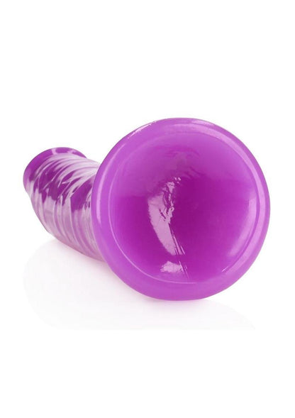 Realrock Slim Glow In The Dark Dildo with Suction Cup