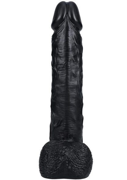 Realrock Ultra Realistic Skin Extra Large Straight Dildo with Balls and Suction Cup