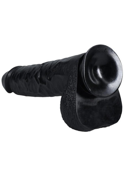 Realrock Ultra Realistic Skin Extra Large Straight Dildo with Balls and Suction Cup