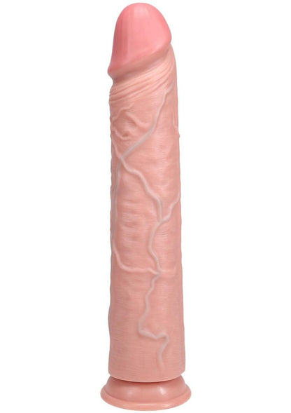 Realrock Ultra Realistic Skin Extra Large Straight Dildo with Suction Cup