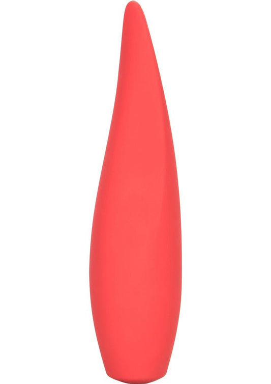 Red Hot Ember USB Rechargeable Silicone Massager Waterproof - Red