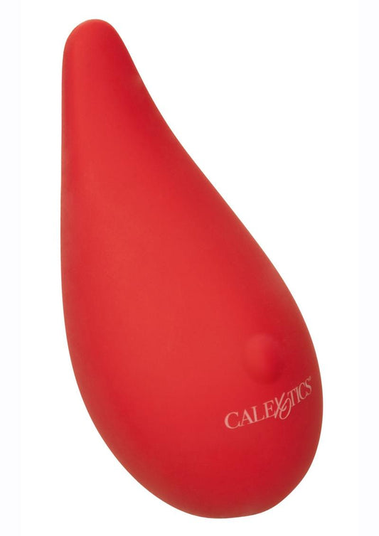 Red Hot Flicker Rechargeable Silicone Massager - Red