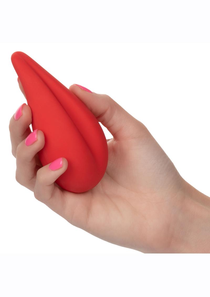 Red Hot Flicker Rechargeable Silicone Massager