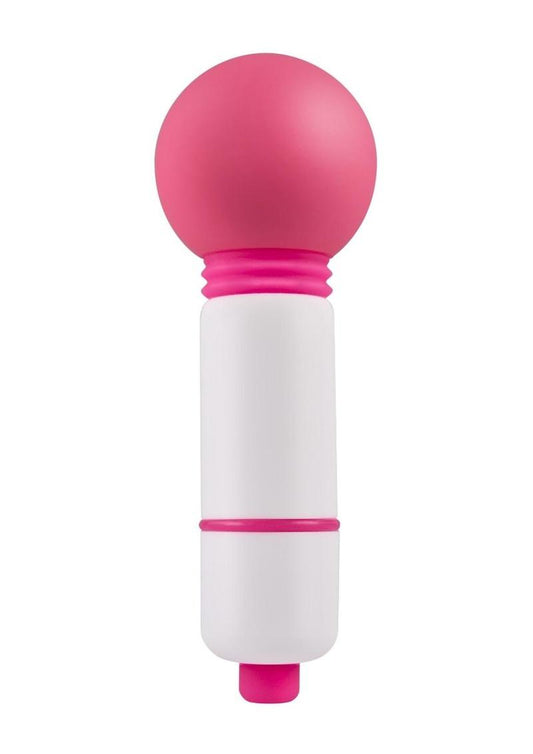 Rock Candy Fun Size Lala Pop Mini Massager - Pink