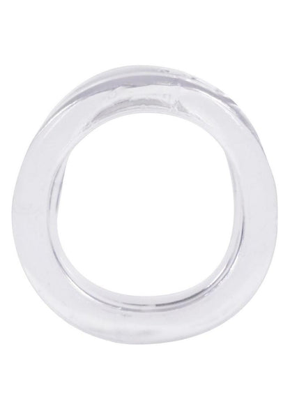 Rock Solid The O Ring Cock Ring - Clear