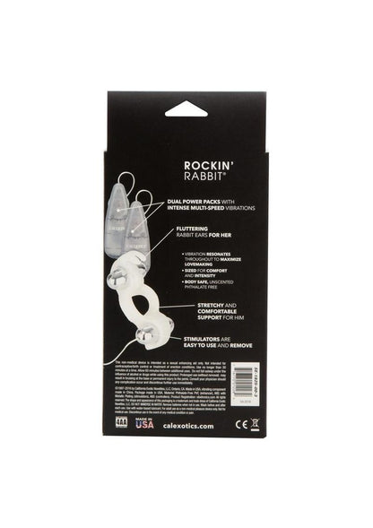 Rockin Rabbit Vibrating Cock Rings Cock Ring with Clitoral Stimulation and Remote Control