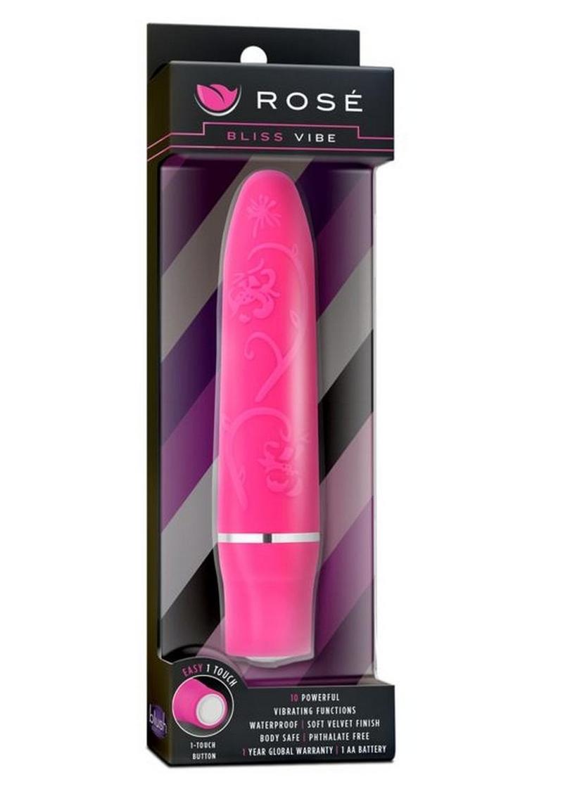 Rose Bliss Vibrator - Pink