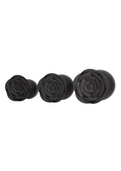 Roses Til Dawn Silicone Butt Plug