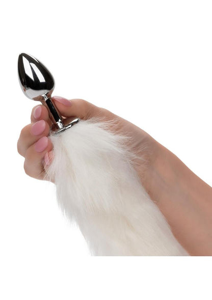 Running Wild Faux Fur Tail and Metallic Anal Plug