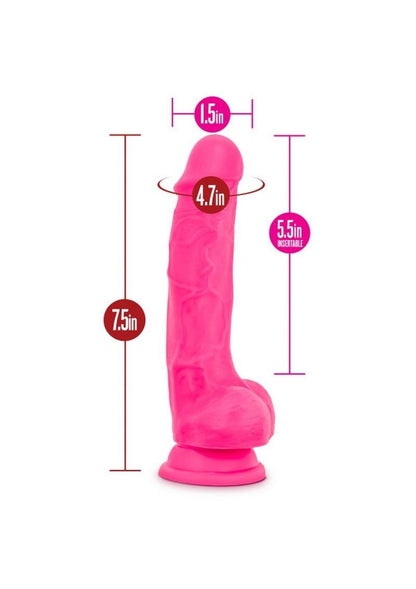 Ruse Hypnotize Silicone Dildo with Balls