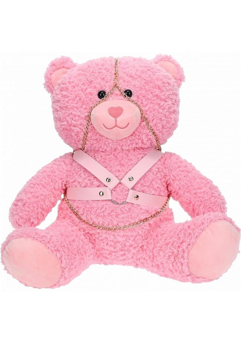 S-Line Bear Bondage Fuzzy - Pink - Large