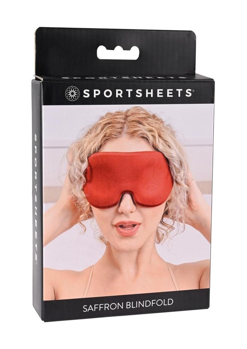 Saffron Blindfold - Black/Red