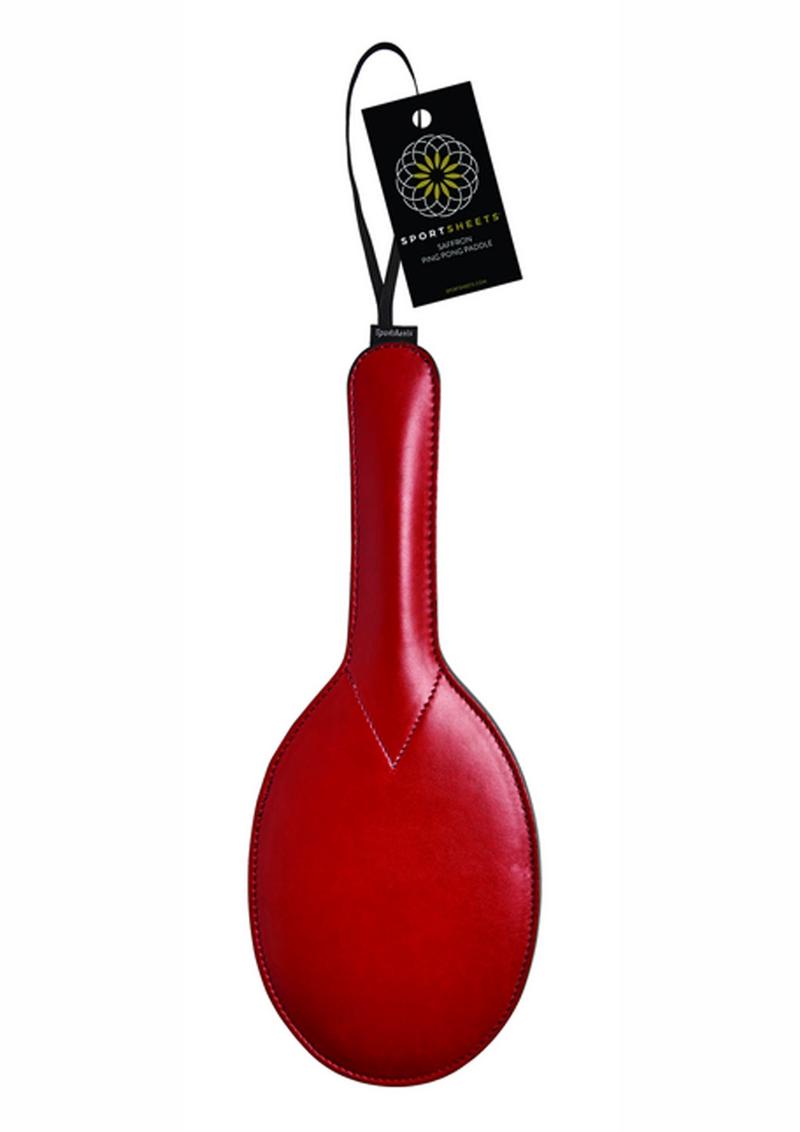 Saffron Ping Pong Paddle - Red