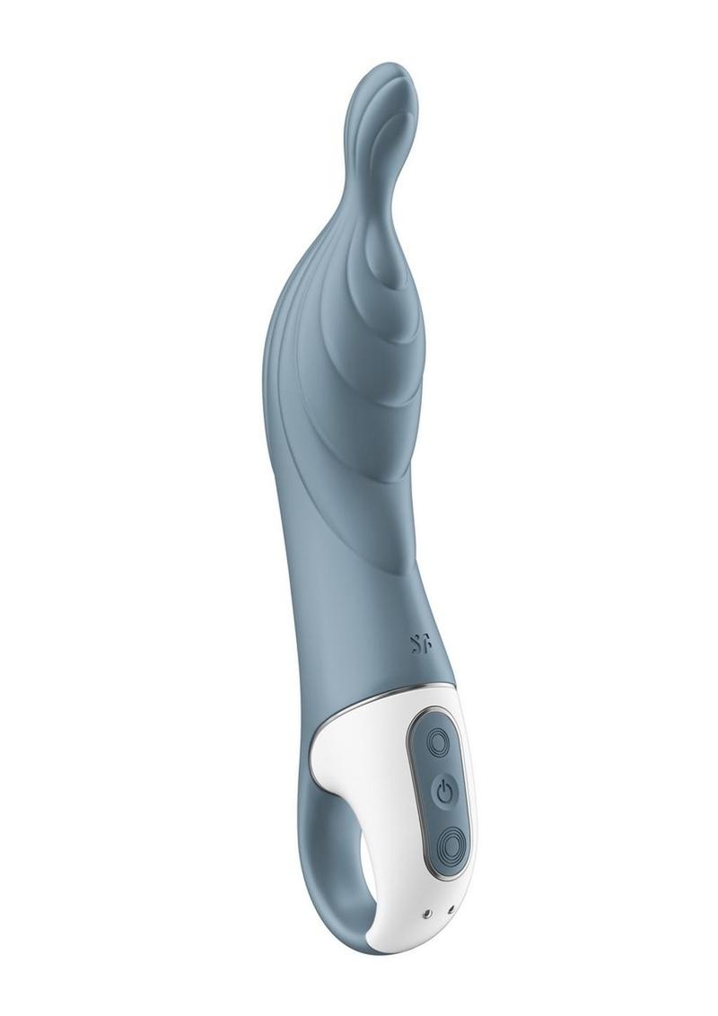 Satisfyer A-Mazing 2 Silicone Vibrating Stimulator - Grey