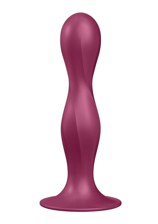 Satisfyer Double Ball-R Silicone Vibrating Balls - Red