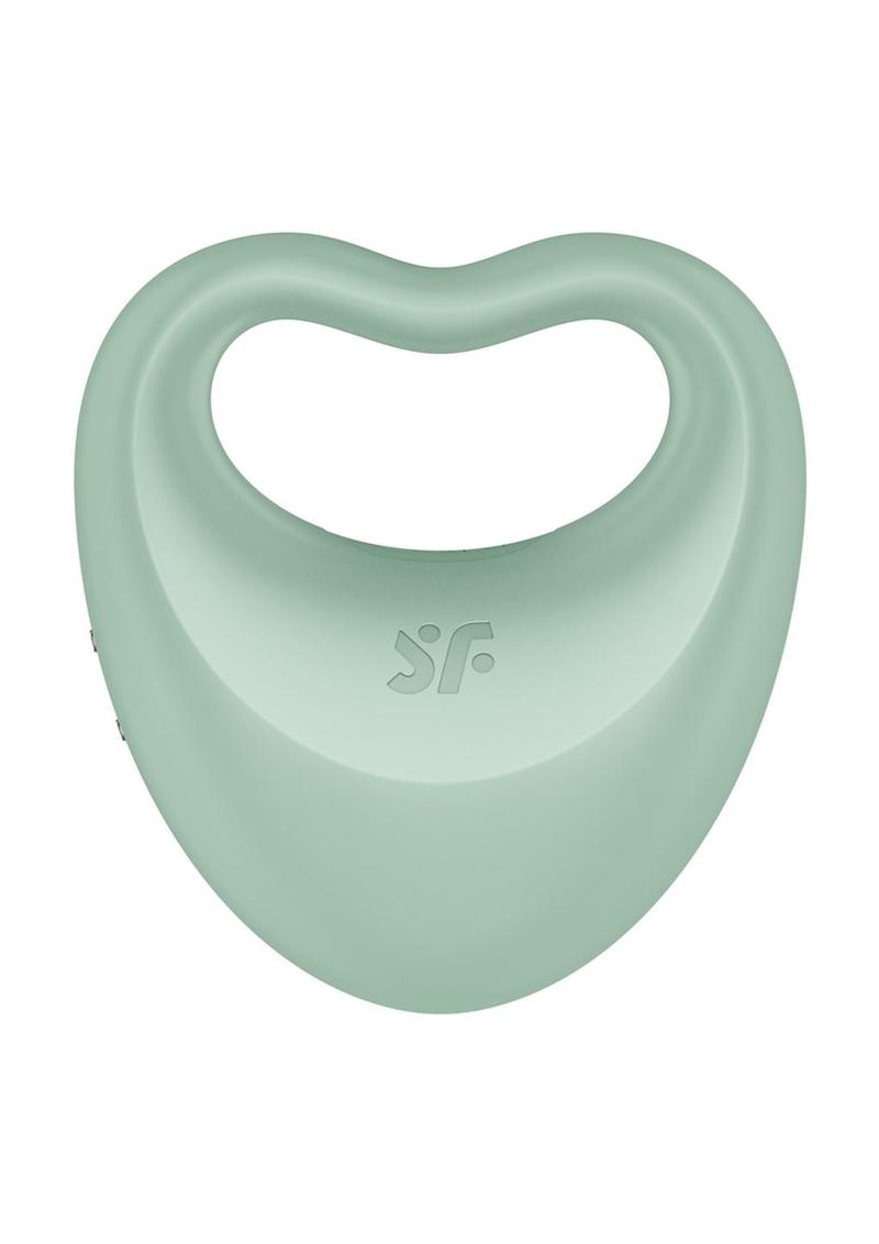 Satisfyer Perfect Pair 3 Silicone Rechargeable Ring - Teal