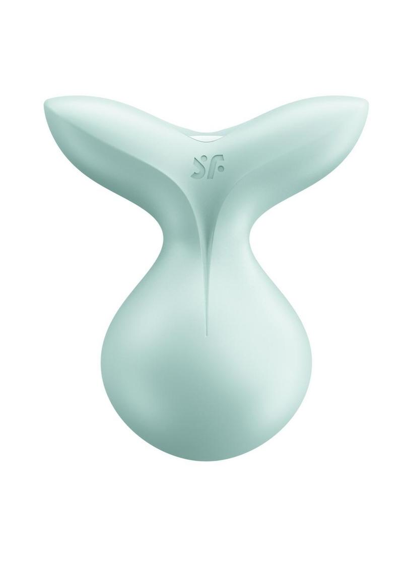 Satisfyer Viva LA Vulva 3 Rechargeable Silicone Clitoral Stimulator - Green/Mint