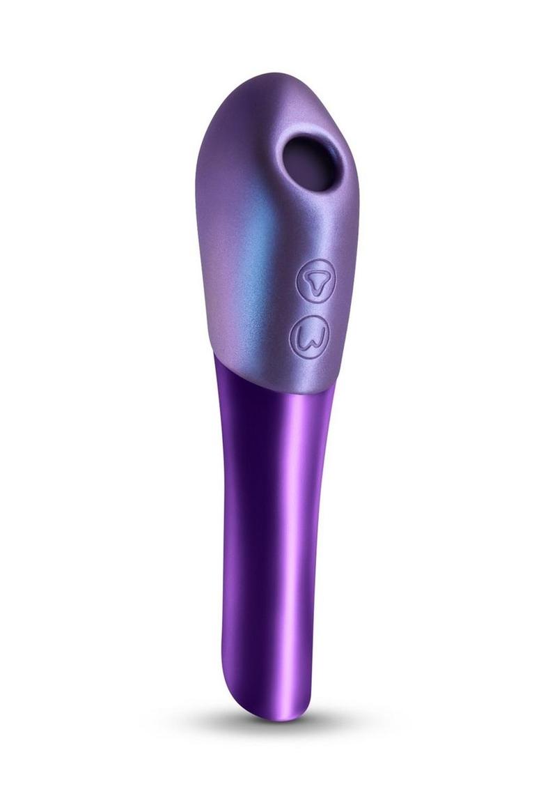 Seduction Nuvo Rechargeable Silicone Air Pulse Clitoral Stimulator - Purple