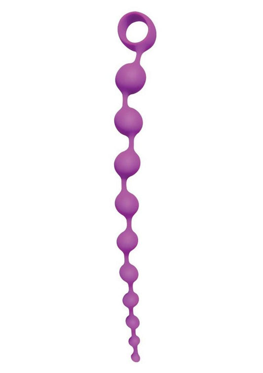 Selopa Beaded Adventure Silicone Anal Beads - Purple