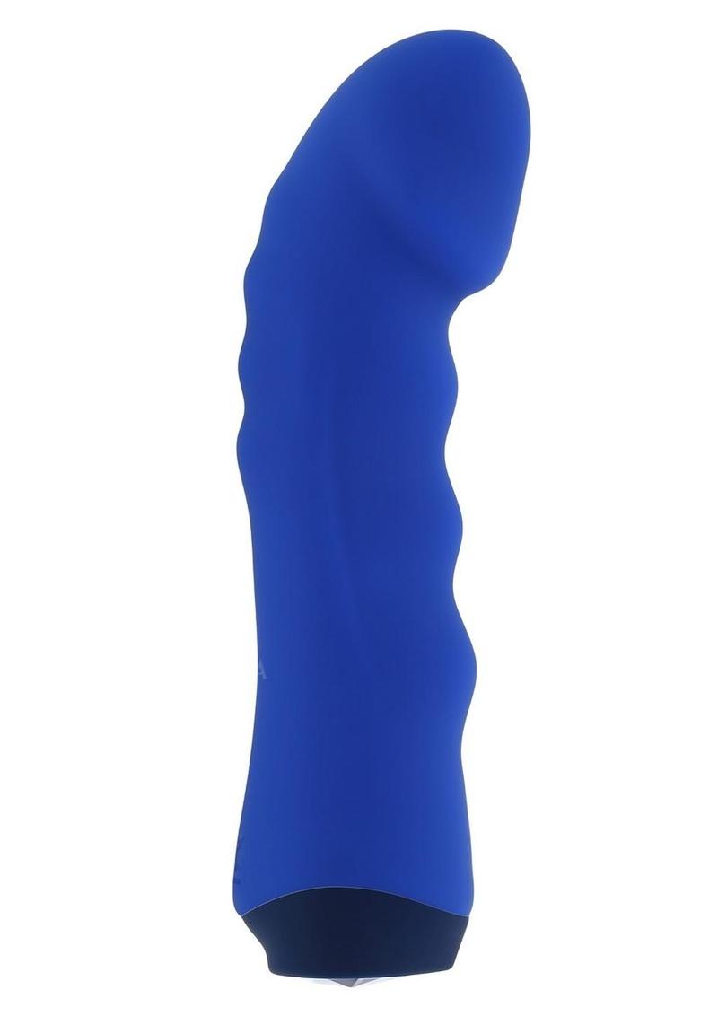 Selopa Blue Banger Rechargeable Silicone Vibrator - Blue