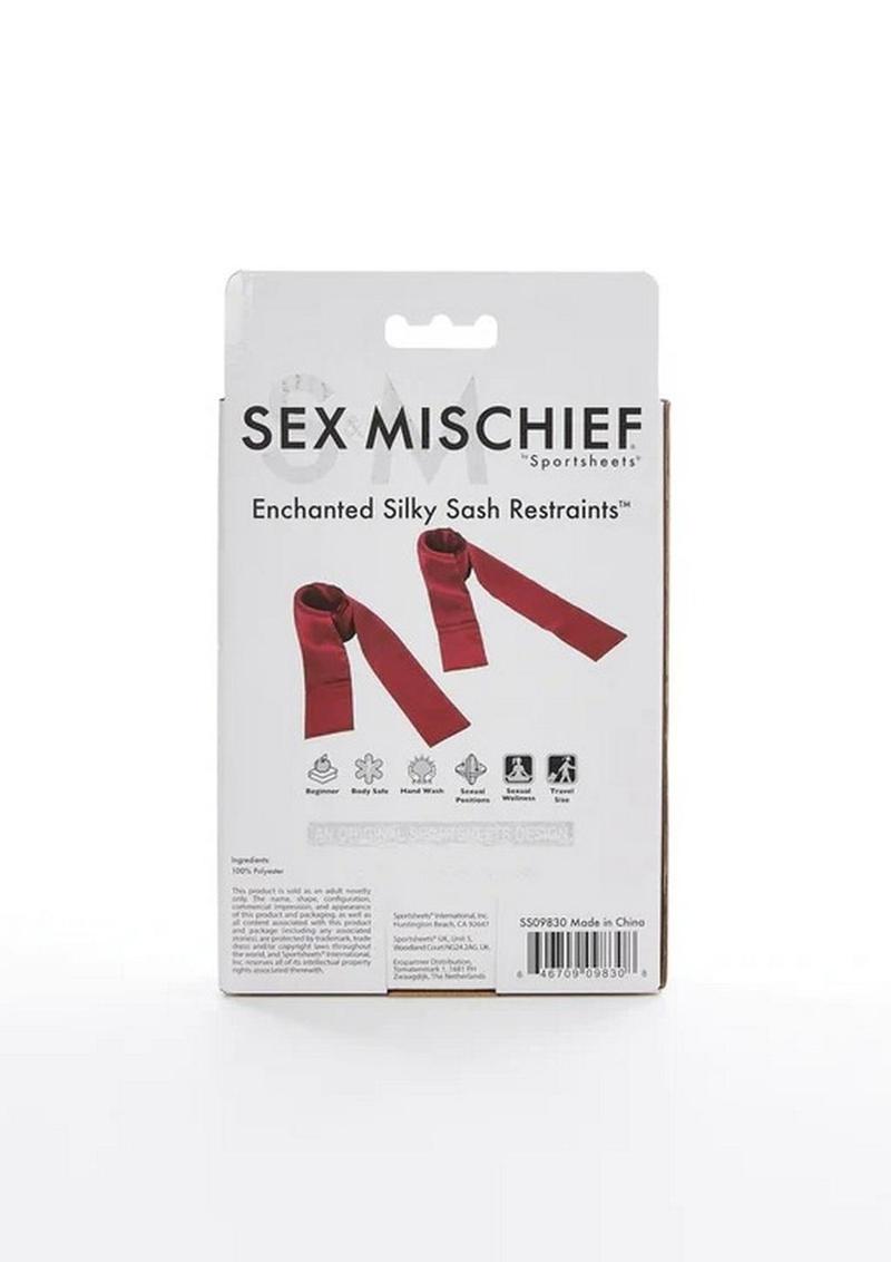 Sex and Mischief Enchanted Silky Sash Restraints