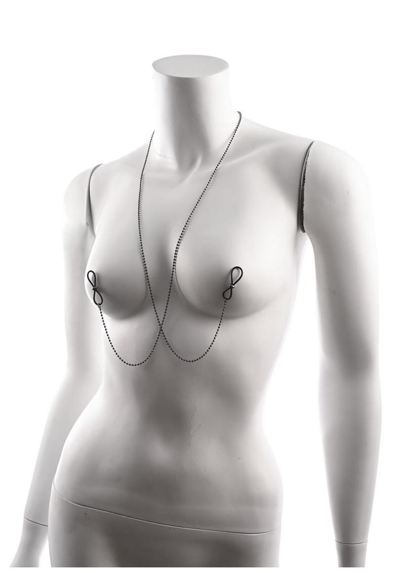 Sex and Mischief Ex's Andamp; Oh's Body Jewelry with Nipple Ties