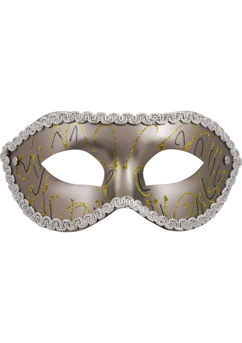 Sex and Mischief Masquerade Mask - Gray