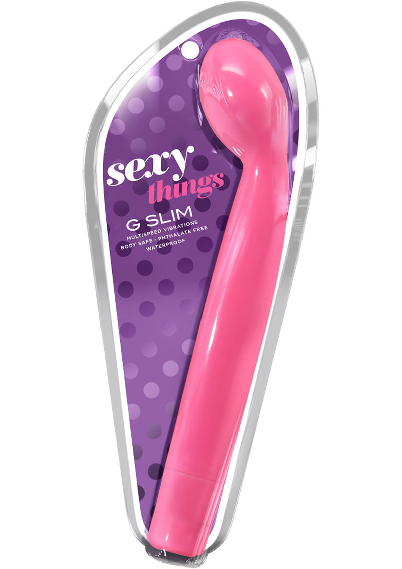 Sexy Things G Slim G-Spot Vibrator - Pink