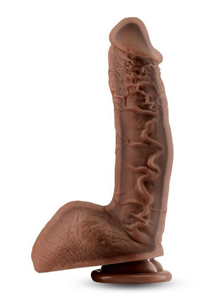 Shane Diesel Silicone Dual Dense Dildo - Chocolate