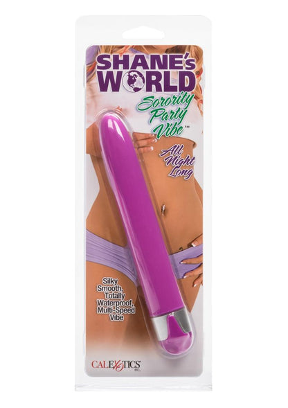 Shane's World Sorority Party Vibe All Night Vibrator - Purple