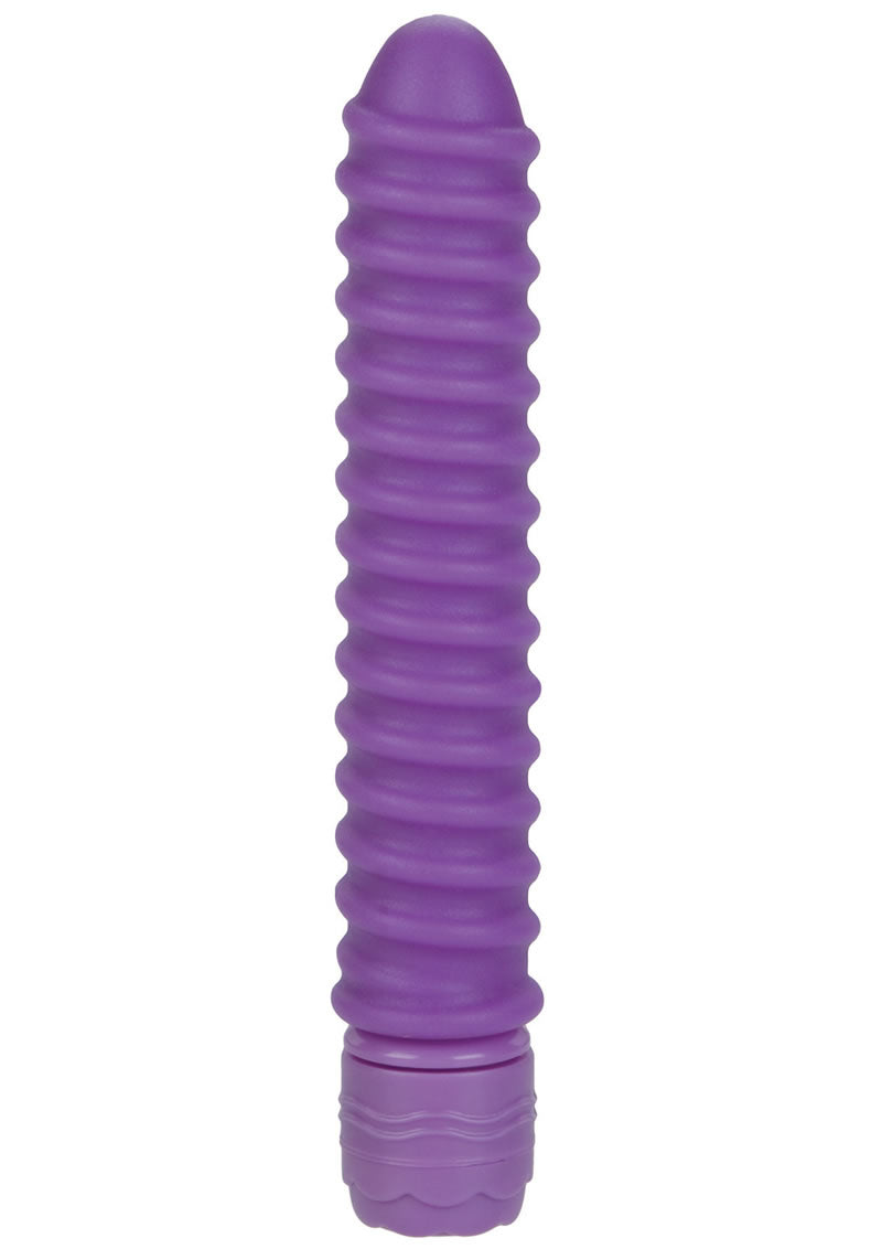 Shane's World Sorority Screw Silicone Vibrator - Purple