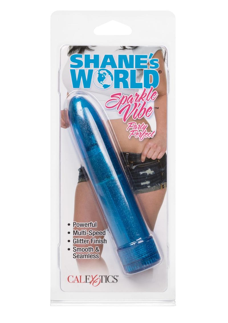 Shane's World Sparkle Vibrator - Blue