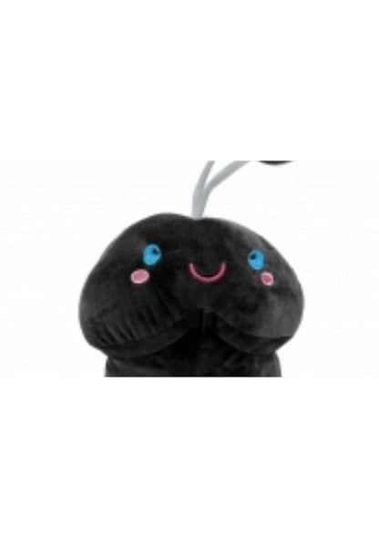 Shots Short Penis Stuffy - Black - 3.94in