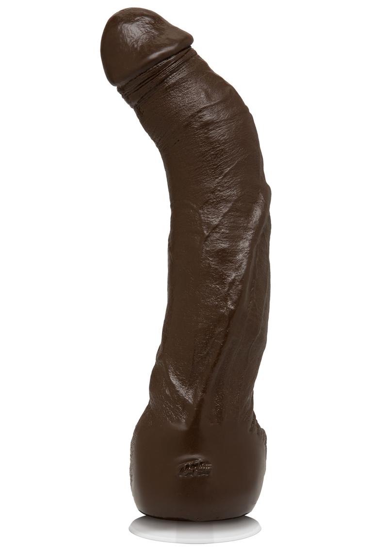 Signature Cocks Black Thunder Dildo - Chocolate - 12in