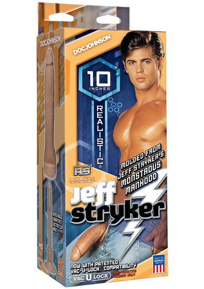 Signature Cocks Jeff Stryker Dildo - Vanilla - 10in