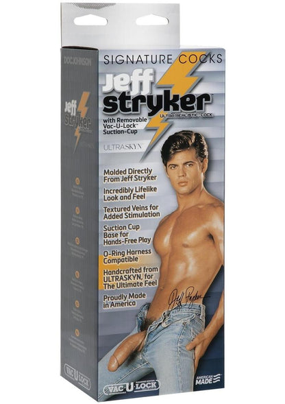 Signature Cocks Jeff Stryker Dildo - Vanilla - 10in