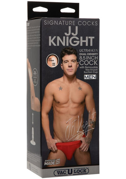 Signature Cocks Jj Knight Dildo - Vanilla - 8.5in