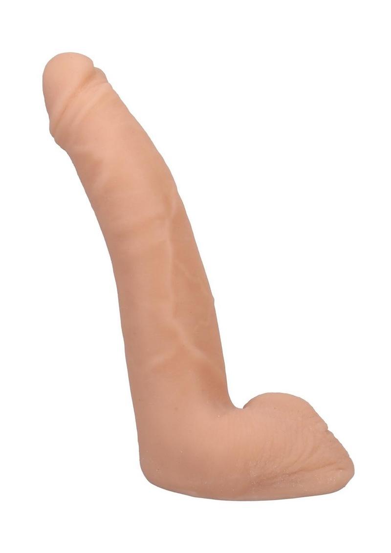 Signature Cocks Ultraskyn Quinton James Dildo with Removable Suction Cup - Vanilla - 8in