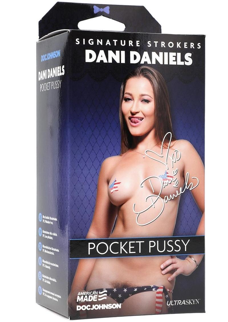 Signature Strokers Dani Daniels Ultraskyn Masturbator - Pussy - Vanilla