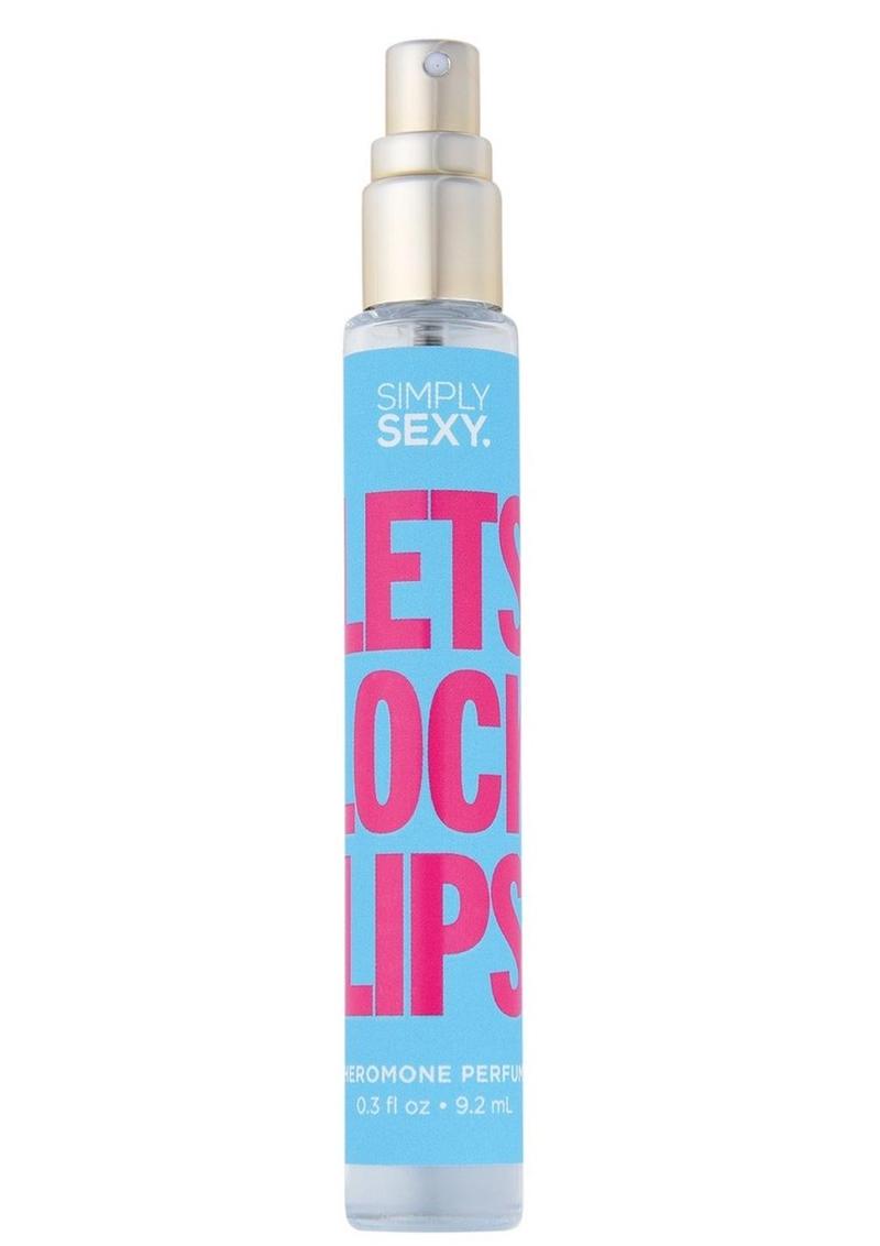 Simply Sexy Pheromone Perfume Let's Lock Lips Spray