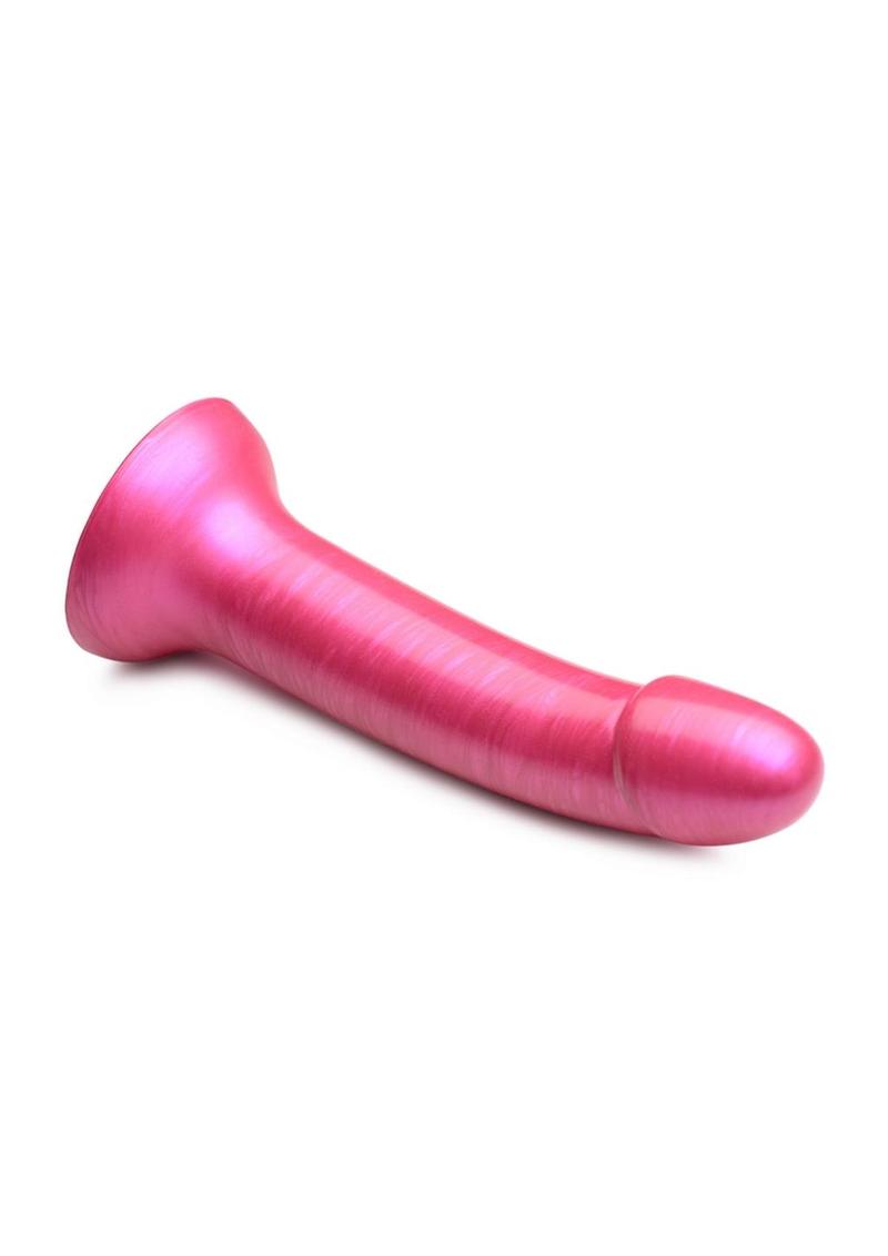 Simply Sweet Metallic Silicone Dildo