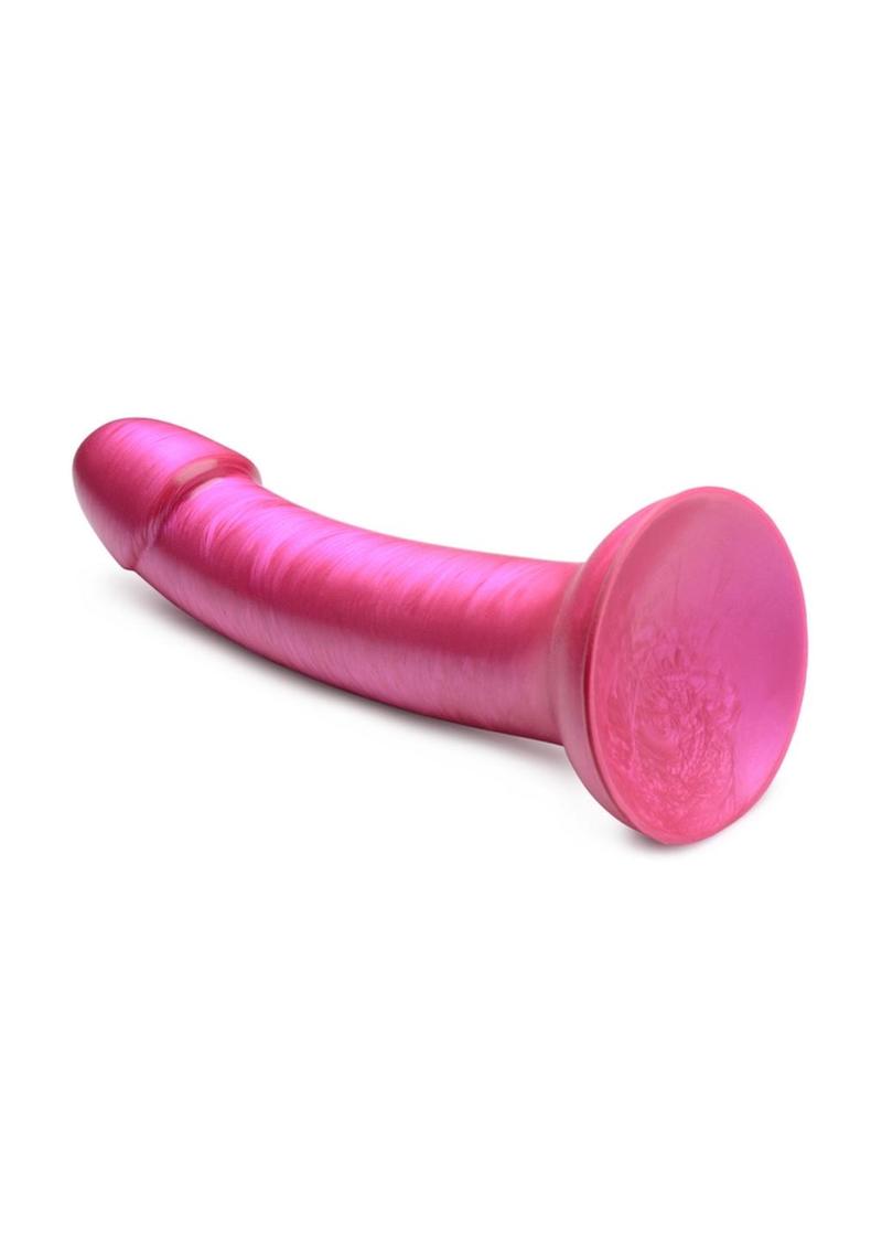 Simply Sweet Metallic Silicone Dildo