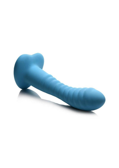 Simply Sweet Ribbed Silicone Dildo