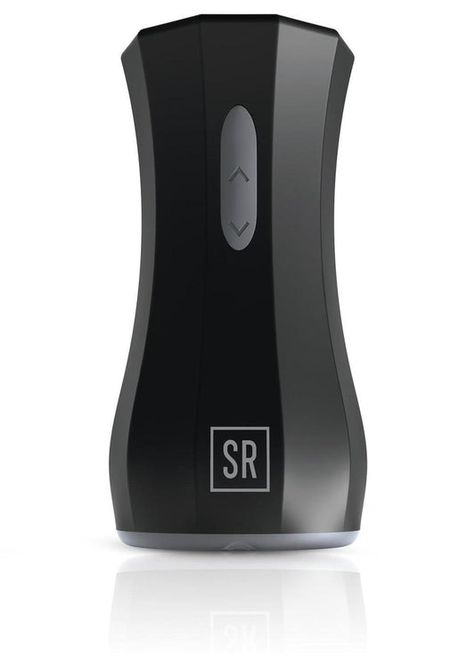 Sir Richard's Control Silicone Twin Turbo Masturbator Rechargeable - Black/Gray